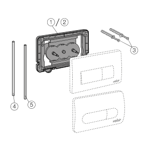 VS0871548 COUNTER PLATE 215X145 PNEUMATIC