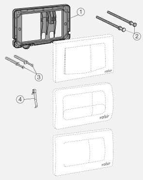 VS0870848 TROP/WIN 2 COUNTERPLATE KIT